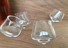 Load image into Gallery viewer, Revolving Glasses + Wood Coaster Set (6 Pieces)